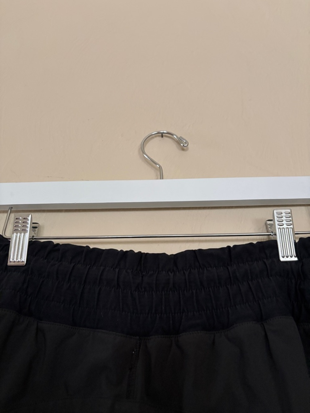 Lululemon Black Tracker Shorts. 4” - Picture 6 of 11